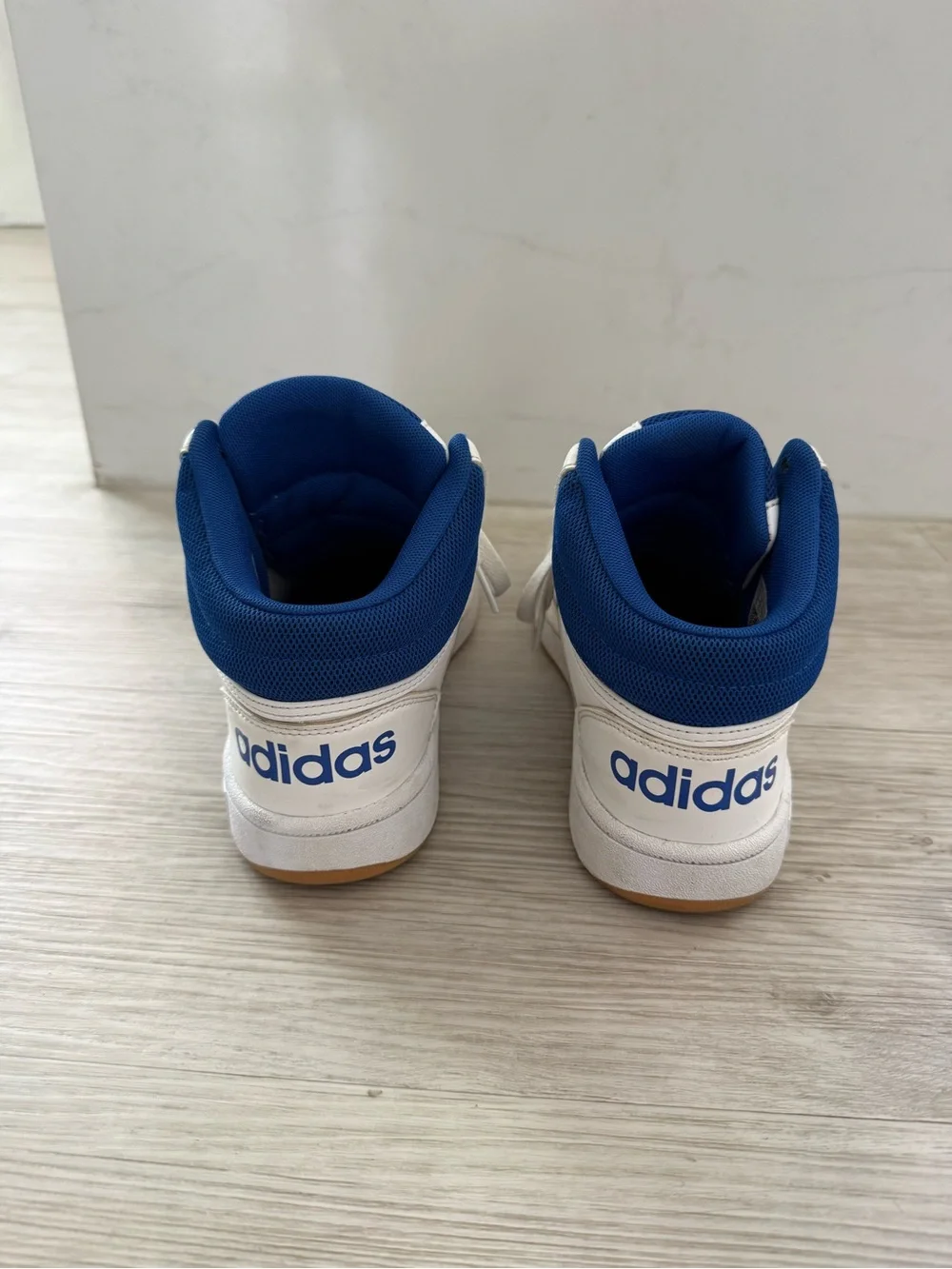 Adidas Hoops 3.0 Mid K 'White Royal Blue'